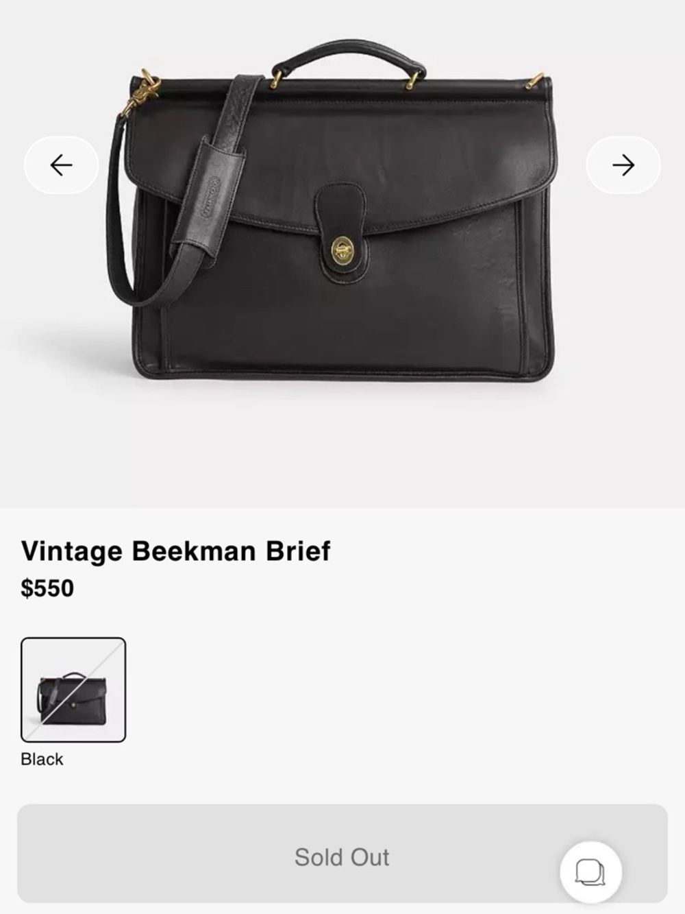 Coach Vintage Beekman Briefcase Made in the 🇺🇸 A8C-5266 - Picture 3 of 17